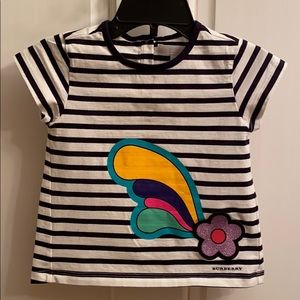 Burberry Girl’s Tee.
